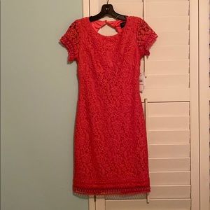 NWT Coral lace sundress